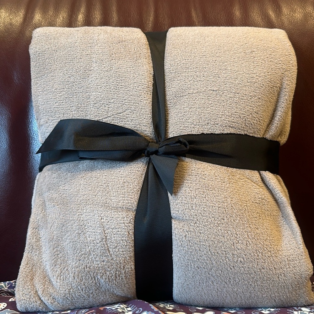 Queen Traditional Blanket Super Soft Coral Fleece Brown Camel - Picture 2 of 6